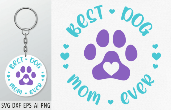 Best Dog Mom Ever Keychain: A Designer's Review