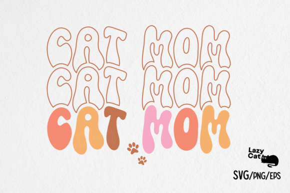 Cat Mom Retro SVG Design: An Embroidery Review