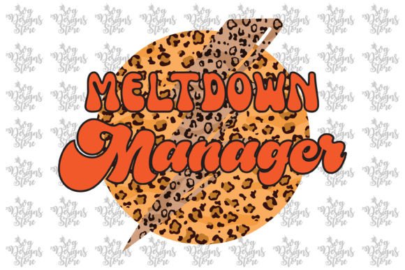 Meltdown Manager Mom: A Versatile SVG for Embroidery