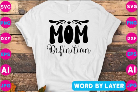 Mom Definition SVG Design: An Embroidery Review