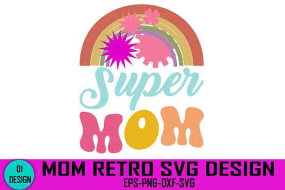 Super Mom Retro SVG: An Embroidery Design Review