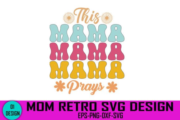 This Mama Prays - A Retro Embroidery Gem